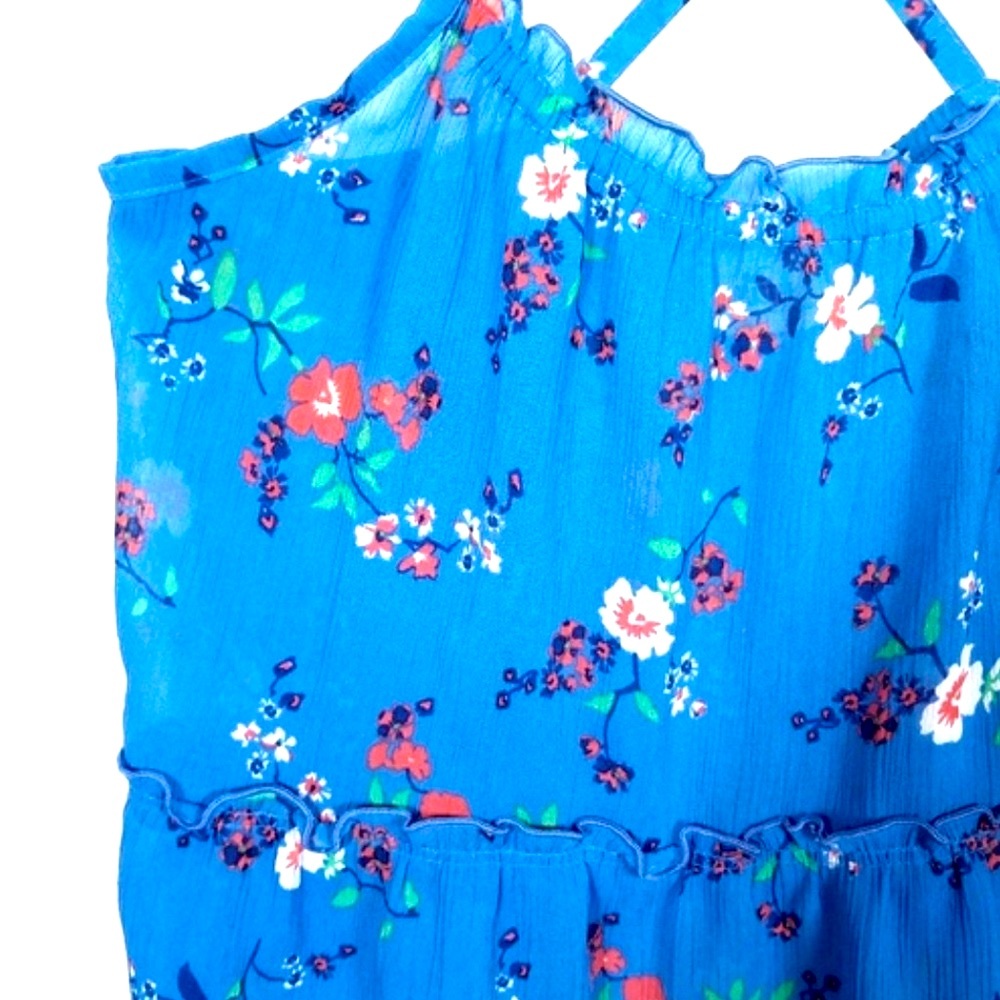 Hollister Blue Boho Floral Cami Top - Picture 9 of 10